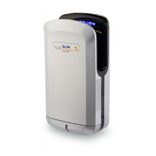 Kieszeniowa suszarka do rąk Jet Slim satyna 2000 W z filtrem HEPA